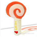 Lollipop peluche sonnant jouets fournitures pour animaux de compagnie